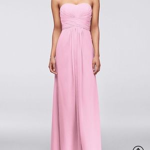 Strapless Chiffon Dress 